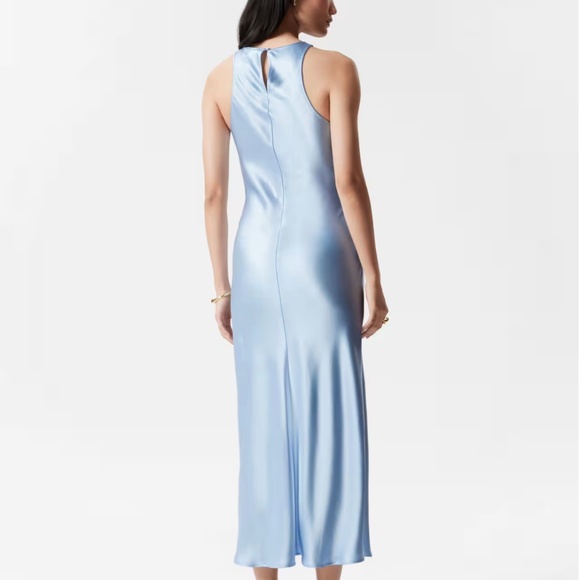 &Other Stories Sleeveless Satin Midi Dress - Picture 3 of 8